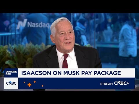 Walter Isaacson on Elon Musk pay package, Paramount's amended WBD offer