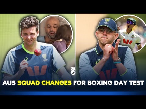 🚨 Australia with TWO squad changes to replace the injured Nathan Lyon & Pat Cummins 😳 | Fox Cricket