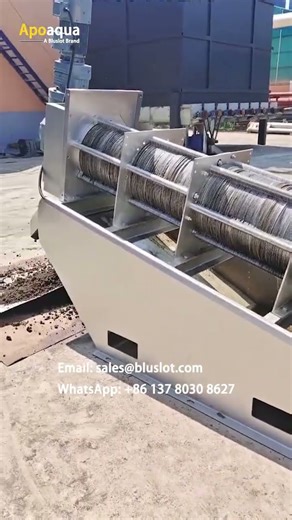Low Energy Consumption Sludge Dewatering Equipment - Screw Press Dewatering - Multi Disc Screw Press