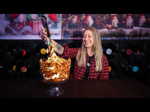 Attempting Canada's Largest Poutine | Leopold's Poutine Punchbowl Challenge