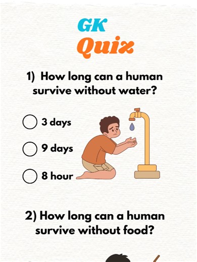 GK quiz: General Knowledge English Quiz for Quick Practice