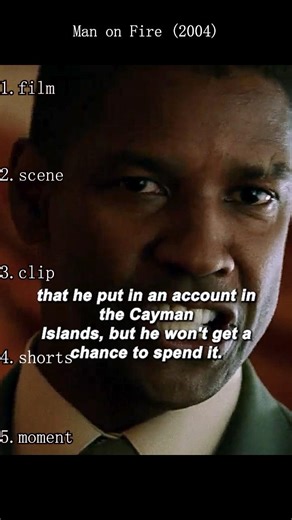 🎬 Title: Man on Fire (2004) | Samuel Reveals the Truth to His Wife