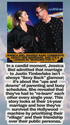 Jessica Biel on Marriage Challenges with Justin Timberlake 💔 #JessicaBiel #justintimberlake