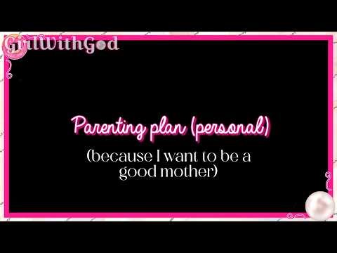 PARENTING PLAN