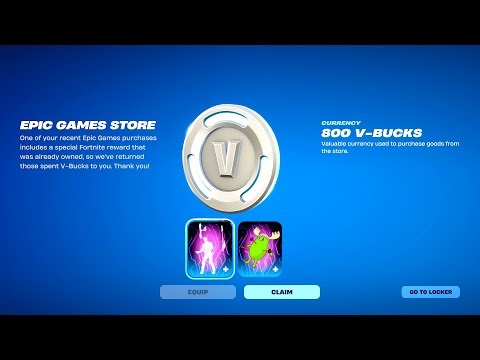 How to Get FREE 800 Vbucks and a Bundle