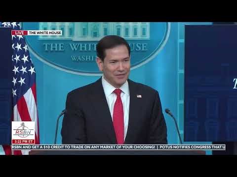 FULL EVENT: Secretary Rubio Holds Fiery White House Press Briefing - 05/05/26