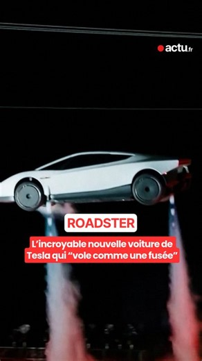 Tesla présente sa voiture volante