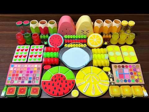 Slime Mixing With Balloon Characters: Glossy Pops And Soft ASMR #282