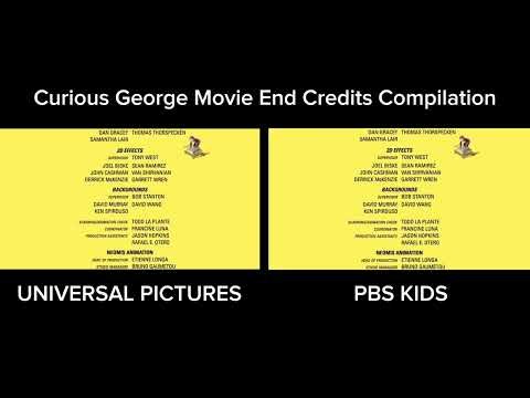 Curious George Movie End Credits Compilation