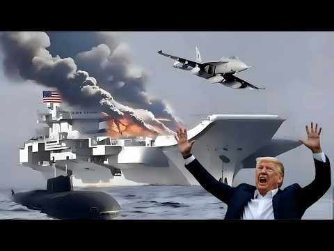7 Minutes Ago! Iran Successfully Destroys US Nuclear Aircraft Carrier - ARMA 3