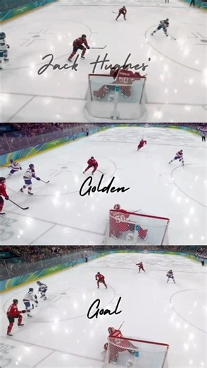Jack Hughes’ Golden Goal #hockey #sports #wintergame