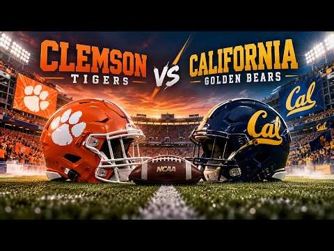🔴 LIVE: Clemson Tigers VS California Golden Bears | College Game Day