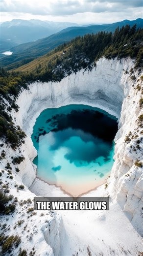 This Abandoned Quarry Hides East Java's Bluest Secret #explore #indonesia #facts #travel #education