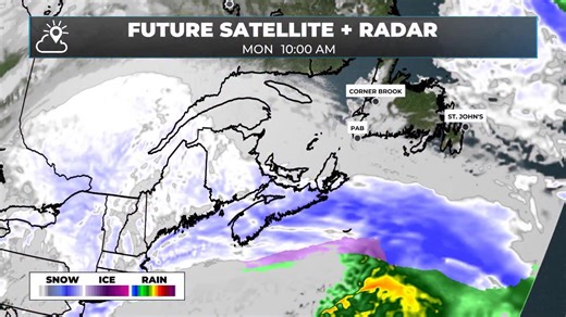 LATE EVENING UPDATE | JAN 25, 2026 -- The major winter storm that has brought snow and ice to much of the United States moves into Atlantic Canada tomorrow. Snow will fly across Nova Scotia, New Brunswick and PEI through the day and into the night. Newfoundland will see the snow arrive late tomorrow night, and it will continue through Tuesday. This system will also drive some snow into coastal Labrador Tuesdy as well. Snowfall amounts across the Maritime Provinces will be in the 20 to 30 cm rang