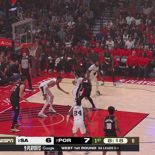 WEMBY IN GAME 4: 7 BLOCKS WEMBY IN GAME 5: 6 BLOCKS He's the third Spurs player with 13 blocks over 2 postseason games... joining Tim Duncan and David Robinson!