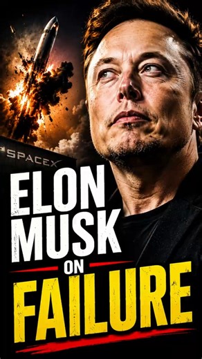 ELON MUSK ON FAILURE #elonmusk #motivation #success #mindset #nevergiveup #shorts