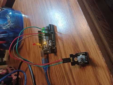 Analog Rotation Sensor and Arduino #arduino #microcontrollers #sensor #howto #arduinoproject