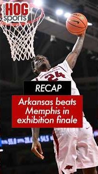 🏀 Recap and reaction - Arkansas 93, Memphis 81