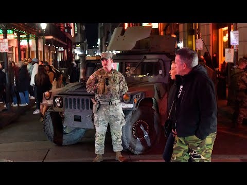 Despliegan máxima seguridad a un año de ataque mortal en Nueva Orleans | Noticias Telemundo