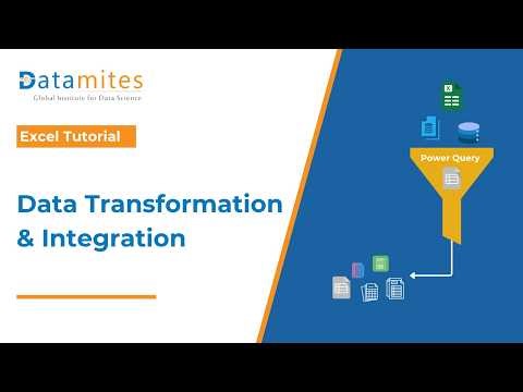 Using Power Query for data transformation and integration #Excel