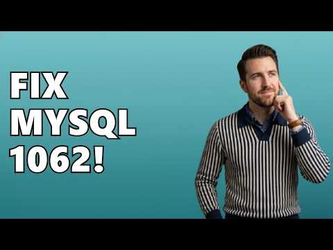 MySQL: Error Code 1062 - Duplicate Entry '1' for Key 'PRIMARY'?