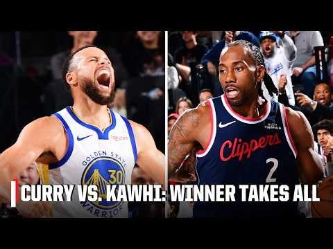 SEASON ON THE LINE 😱 Steph Curry vs. Kawhi Leonard was a ABSOLUTE CINEMA 🍿 | NBA on ESPN