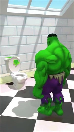 OMG Hulk Explodes!! Spiderman x Batman x Hulk سبايدرمان وباتمان وهالك GTA 5 #funny #gtashorts