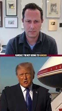 Trump lashes out at reporter for asking why he canceled Kansas rally