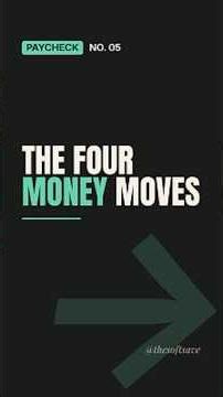 The 4 money moves nobody set up for you