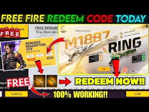 FREE FIRE REDEEM CODE TODAY 23 MARCH REDEEM CODE FREE FIRE | FF REDEEM CODE TODAY 23 MARCH