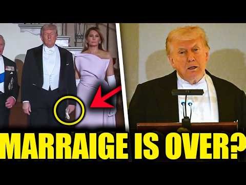 Melania SMACKS Trump's Hand at Royal Dinner — Marriage Falling Apart in Public?