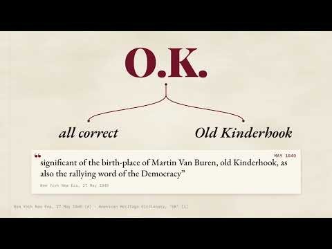 'OK' Started as a Newspaper Joke