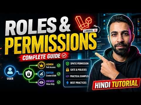 Laravel Roles & Permissions: The Industry Standard Way 🚀