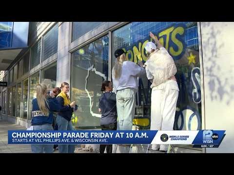 Everything you need to know about the World Series Parade and Rally