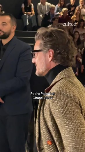 Pedro Pascal at Chanel SS27 – Paris Fashion Week SS27