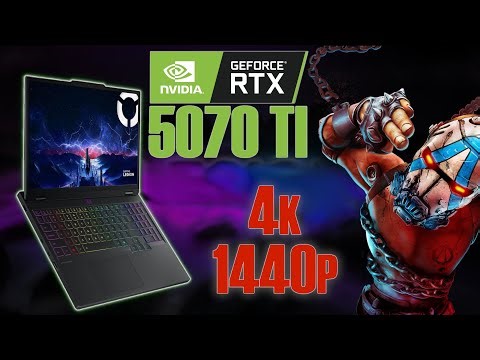 RTX 5070 TI Gaming Laptop vs. VERY Demanding AAA Games - 4k and 1440p ( Lenovo Legion 5i Pro 2025 )