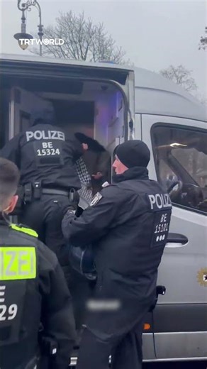 Berlin police arrest pro-Palestine protester, allegedly a minor