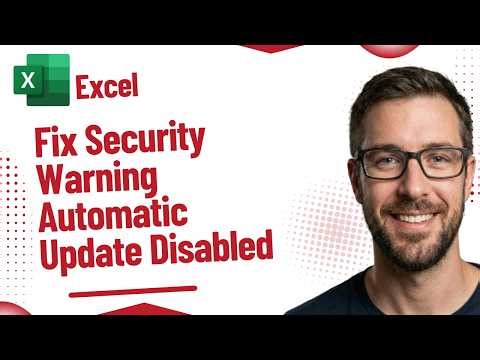 How To Fix Microsoft Excel Security Warning Automatic Update Of Links Has Been Disabled [2026 Guide]