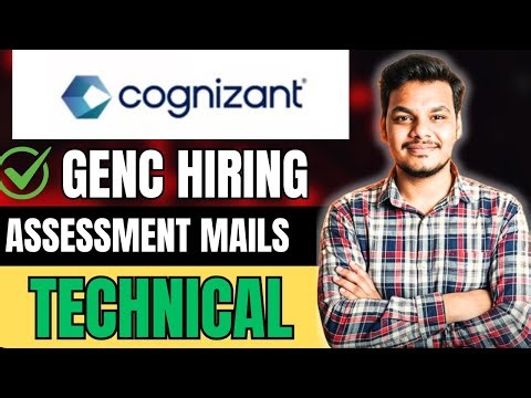 Cognizant Hiring Technical Assessment | Cognizant GenC Technical Assessment Mails Out 2025