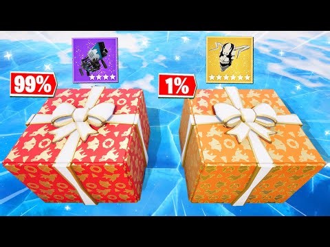 I Opened Every Present in Fortnite