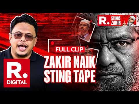 Zakir Naik Stung In Kuala Lumpur: Watch The Full Raw Clip | Republic Super Exclusive