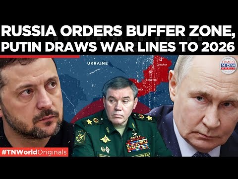 PUTIN DRAWS NEW LINES: Russia Orders Ukraine Buffer Zone, Signals War Into 2026