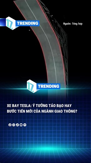 Xe bay Tesla: Ý tưởng táo bạo hay bước tiến mới của ngành giao thông? #17network #17trending #tesla #tiktokgiaitri #viral