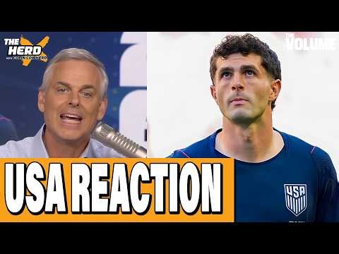 USA-Belgium REACTION: Pulisic DISAPPOINTS + Successful World Cup for USA? | Colin Cowherd: THE HERD