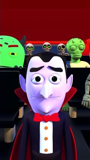 Witch playing tricks in the bus #shorts #wheelsonthebus #kidssongs #abchindi