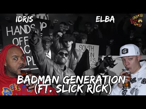 IDRIS ELBA & SLICK RICK SHUT IT DOWN 😱🔥 | “Badman Generation” Reaction — LEGENDS MOVING DIFFERENT!