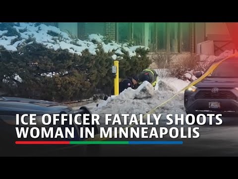 Paramedics give CPR to woman shot by ICE agent in Minneapolis | ABS-CBN News