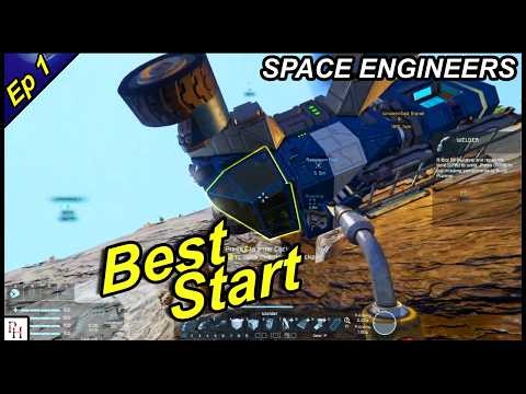 Fast Time Playing SPACE ENGINEERS #spaceengineers