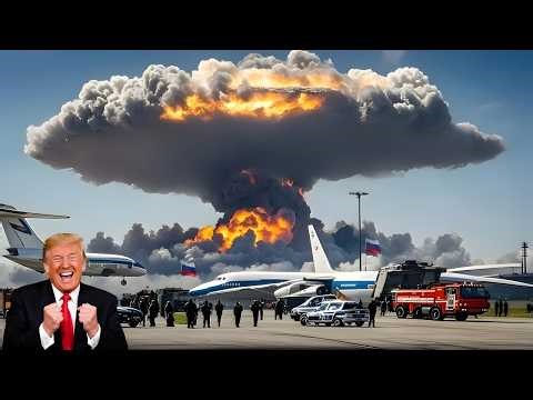 Today, April 26, 2026! Massive Explosion at Moscow International Airport, Russia - Arma 3