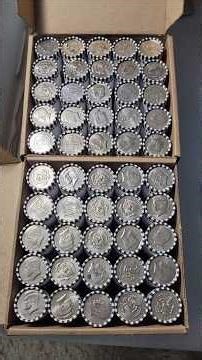 $1,000 SEALED HOT BOXES! COIN ROLL HUNTING HALF DOLLARS SILVER STREAK CONTINUES!